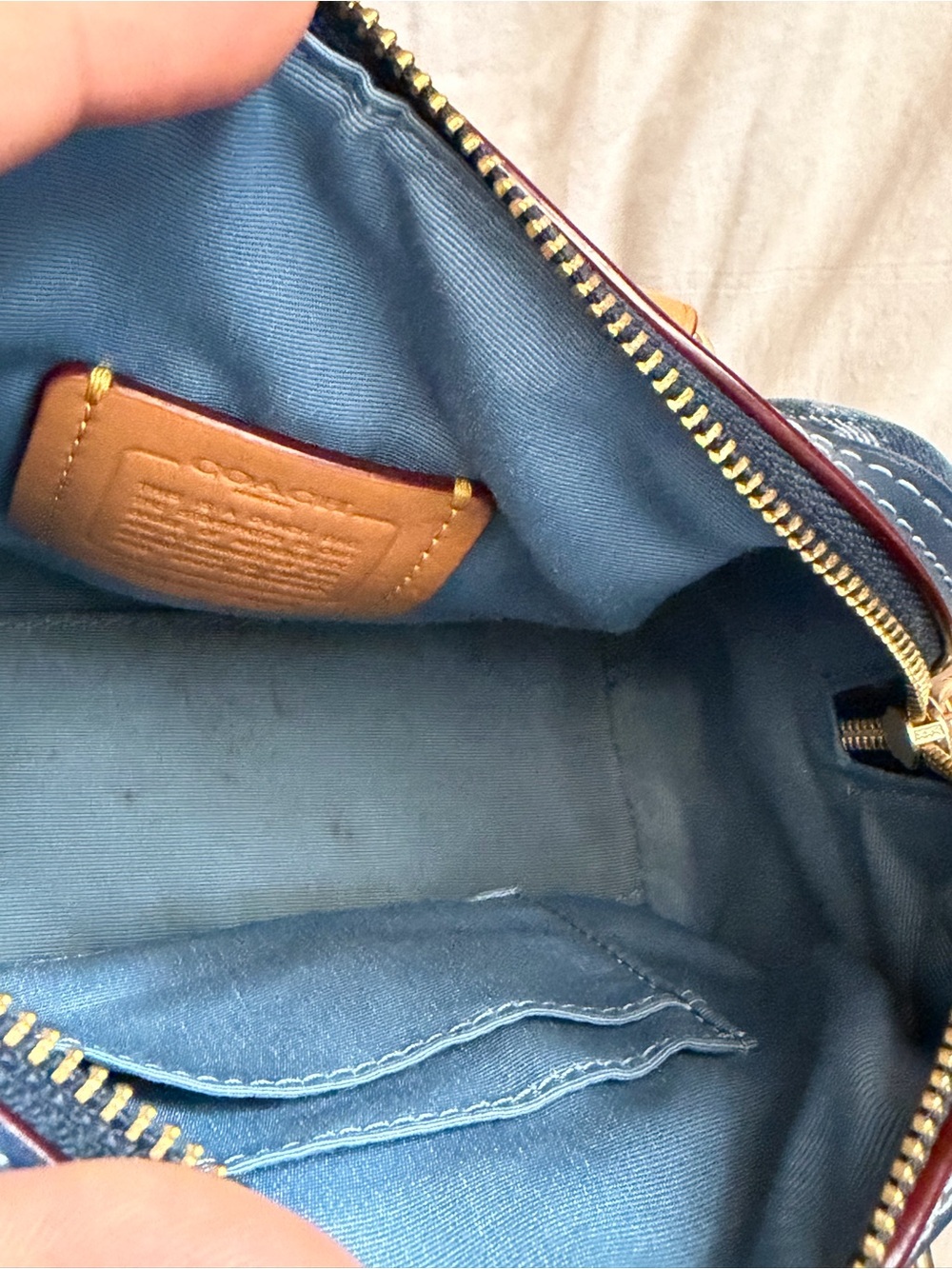 Mini coach Rowan dark denim - Picture 3 of 6